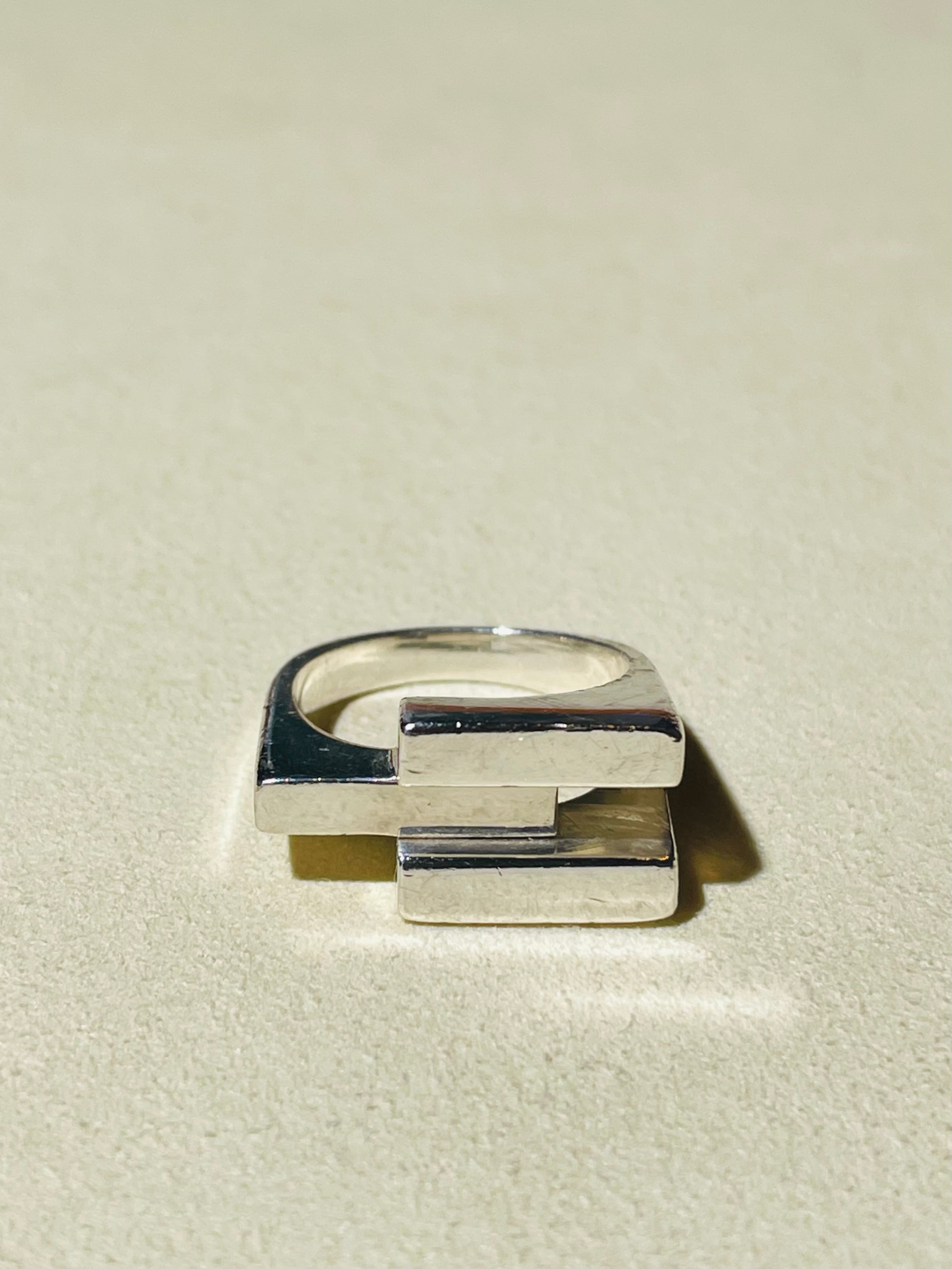 Modernist Ring #8.5 -GUCCI-