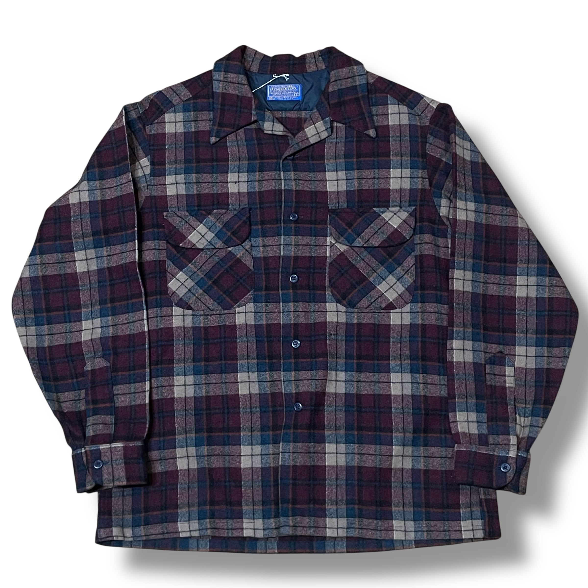 M】【80年代】【USA製】PENDLETON ペンドルトン フランネルシャツ