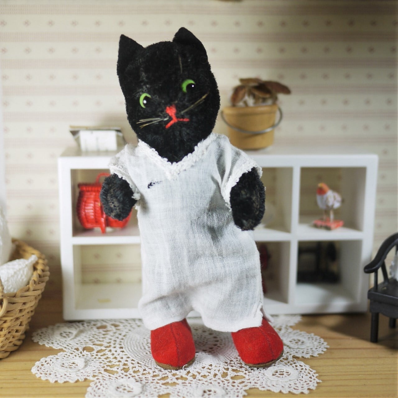 KERSA サンドレスの黒猫