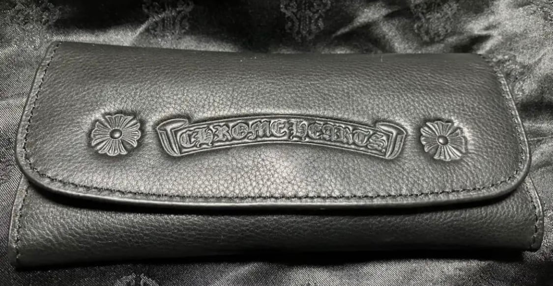 CHROME HEARTS クロムハーツ レザー 小物ケース