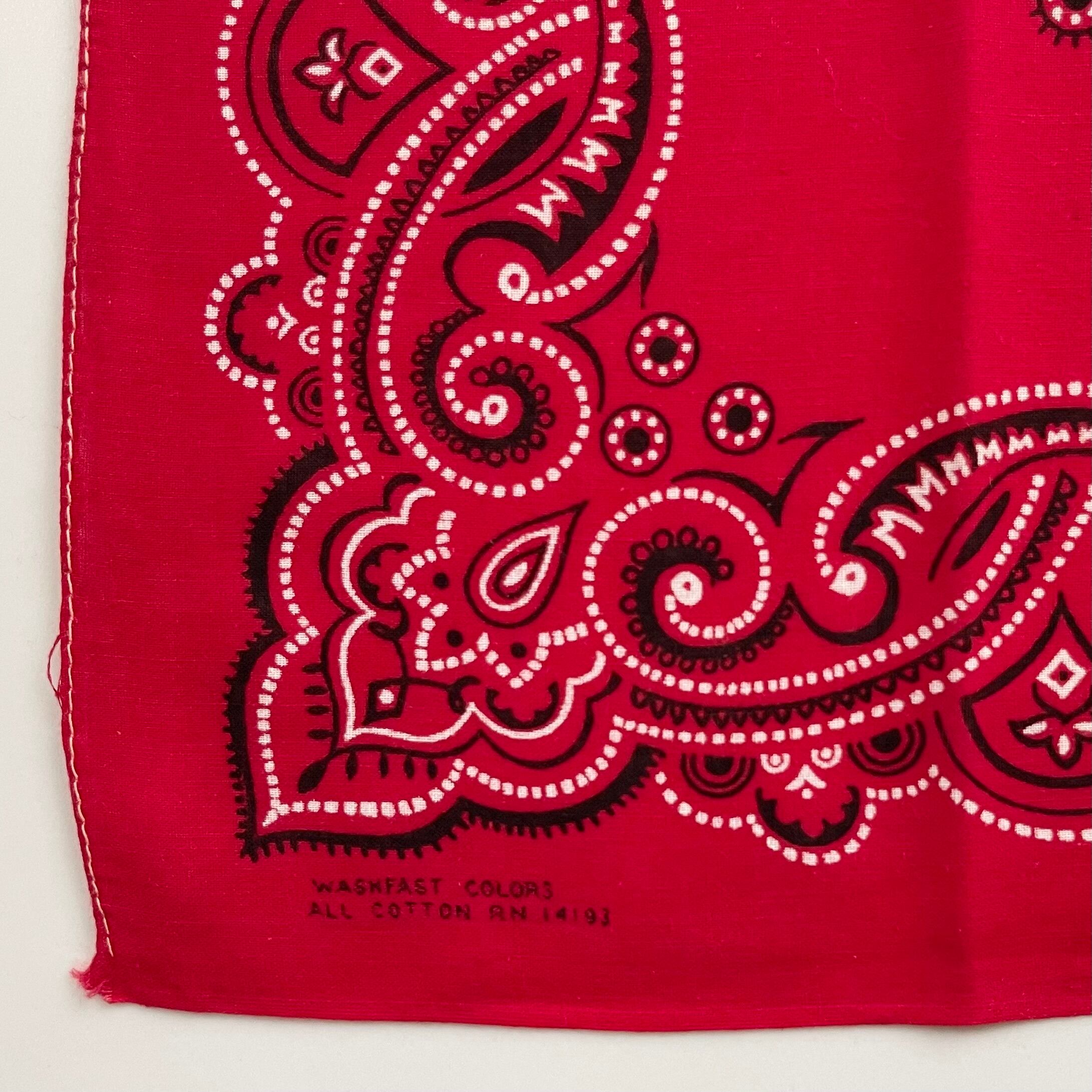 60sヴィンテージバンダナ 60's～Vintage Bandana /60年代～ ヴィンテージ バンダナ | BIG TIME