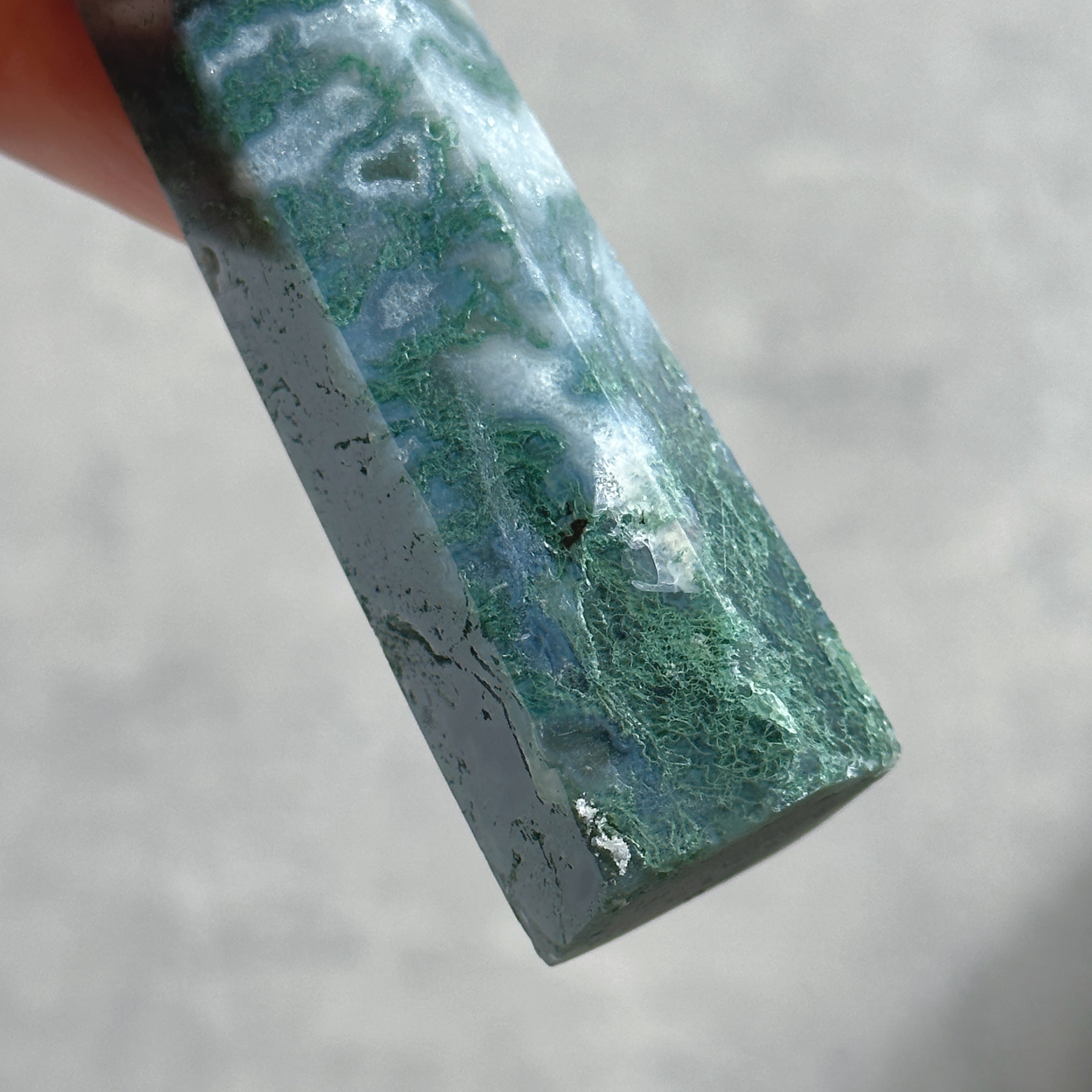モスアゲート タワー13◇ Moss Agate ◇天然石・鉱物・パワーストーン