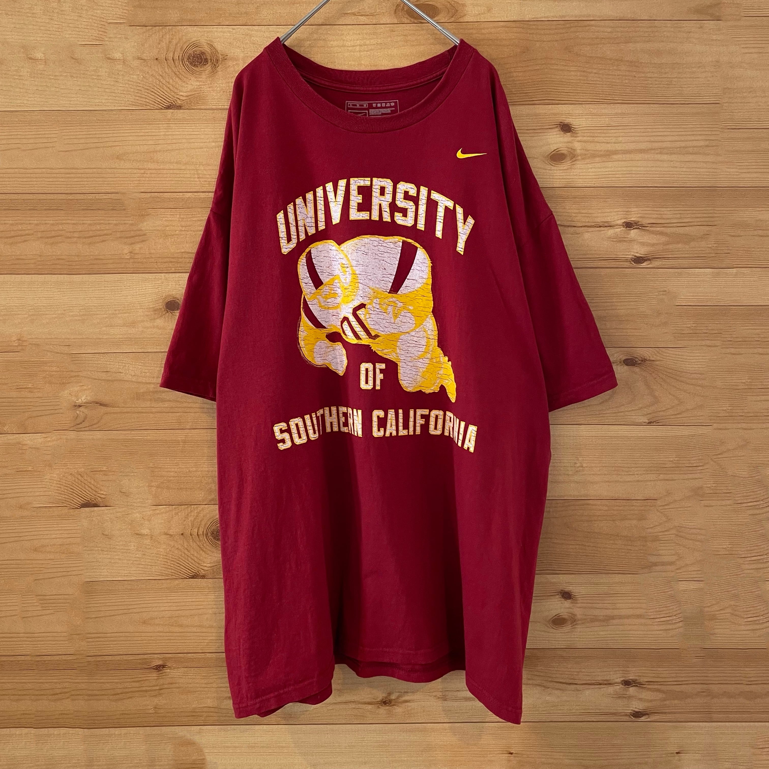 NIKE】カレッジ 南カリフォルニア大学 Tシャツ アメフトアーチロゴ