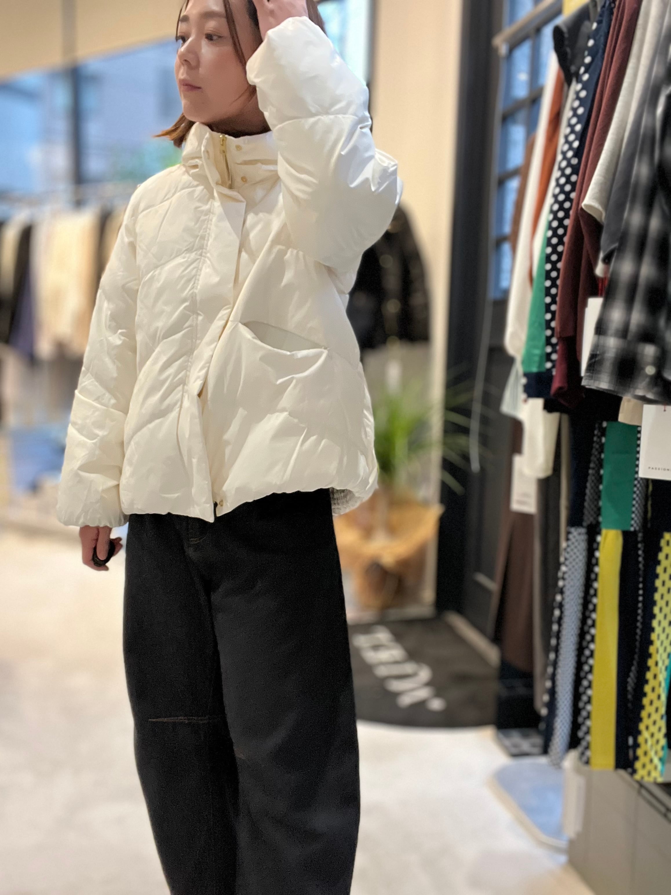 【SELECT】ボリュームカラーダウンジャケット