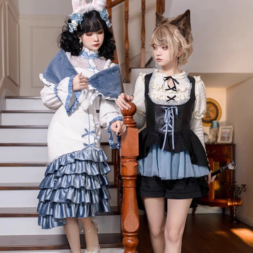 2025-25 秋冬新作  ハイブランドの ロリータファッション通販 SEASONZ 華ロリ 中華ロリータ コスプレ衣装