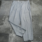 gray wool pants