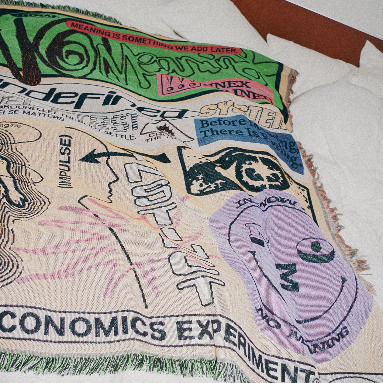 Woven Rug - No Meaning | HOME ECONOMICS EXPERIMENT