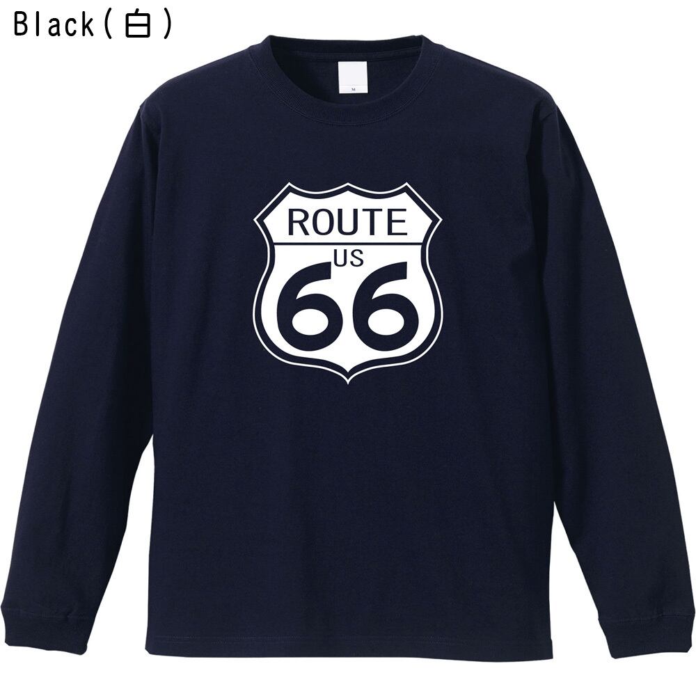 ルート66ロゴ長袖Tシャツ(B) | エナー(ener) ルート66ロゴ長袖Tシャツ(B) | エナー(ener)
