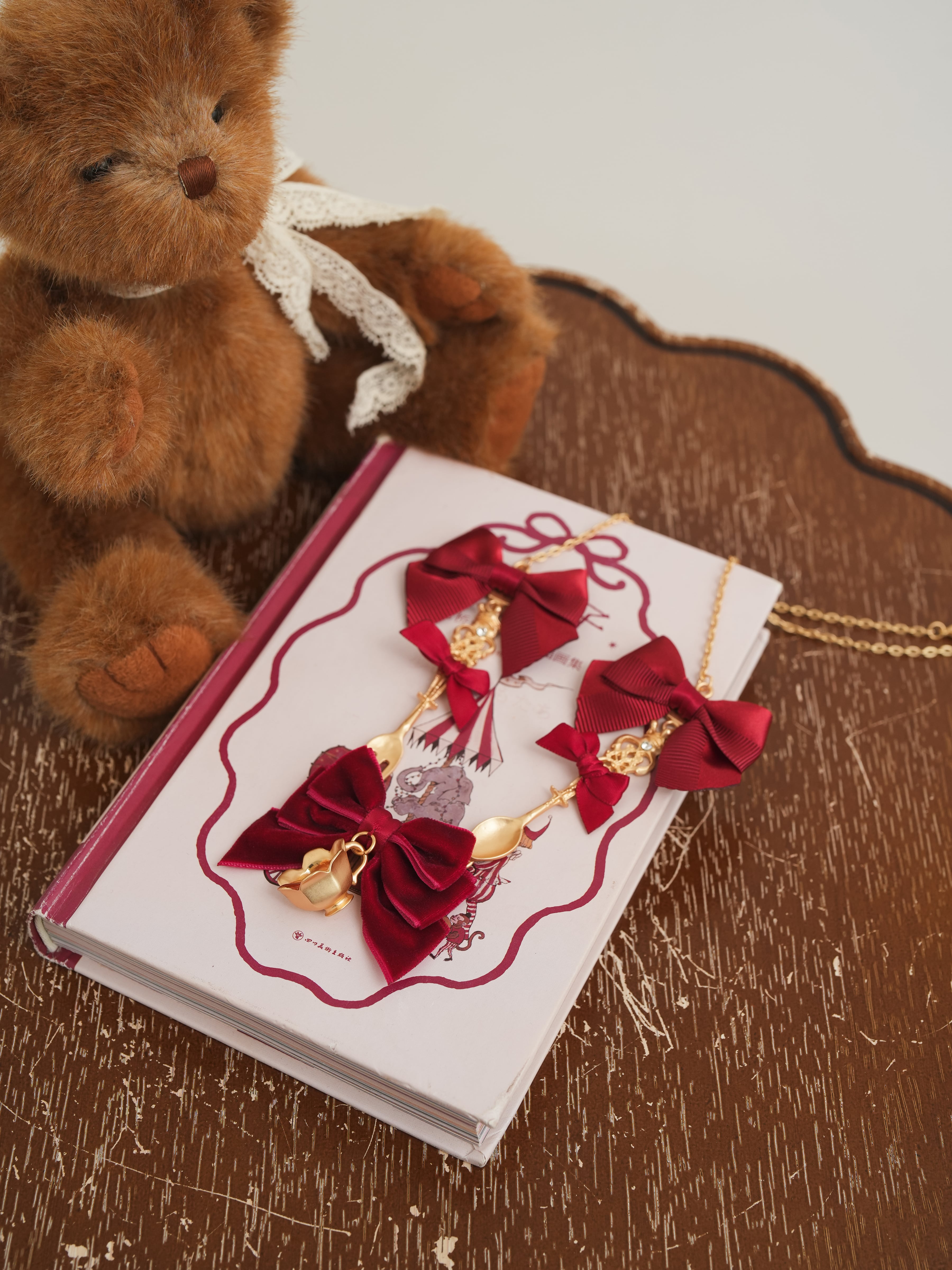 Drink me! リボンネックレス | HoshibakoWorks