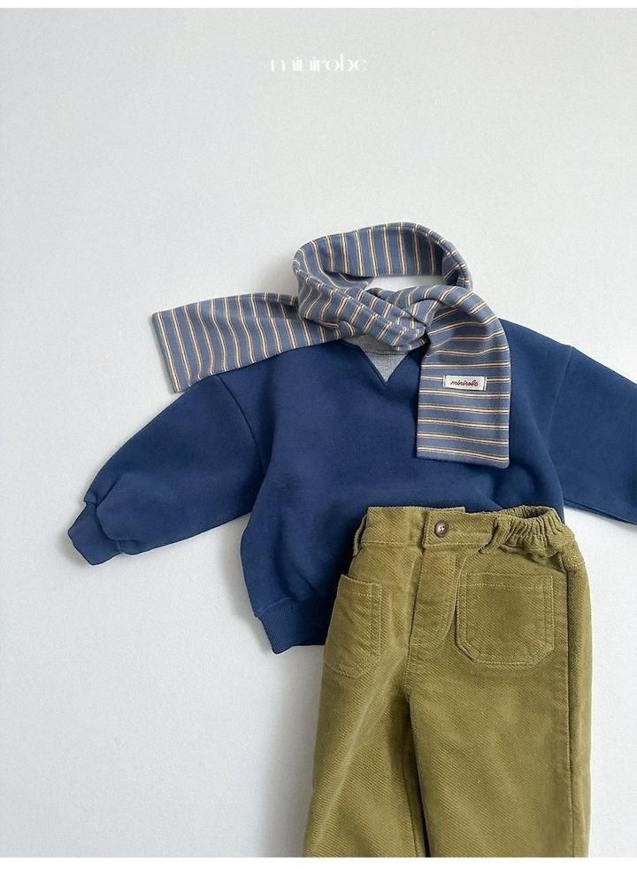 〖取寄〗韓国子供服 / 26winter / minirobe / カオマフラー / キッズ *FREE*