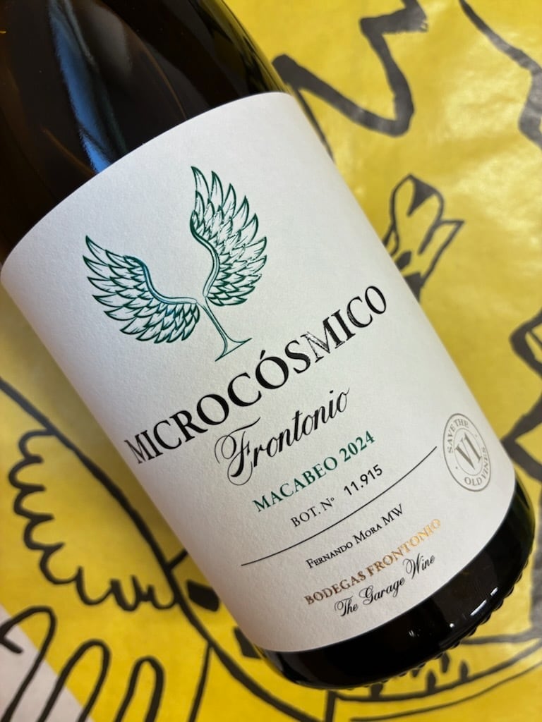 ミクロコスミコ　マカベオ　2024　ボデガス・フロントニオ　白ワイン