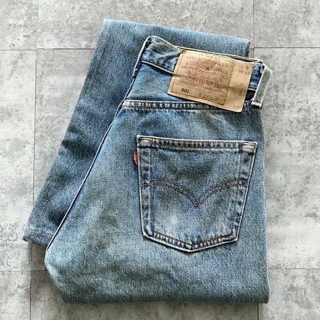 W29 L36】90's US.Levis 501 リーバイス サンアンジェロ工場(552