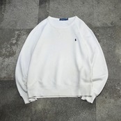 POLO RALPH LAUREN white sweat boro