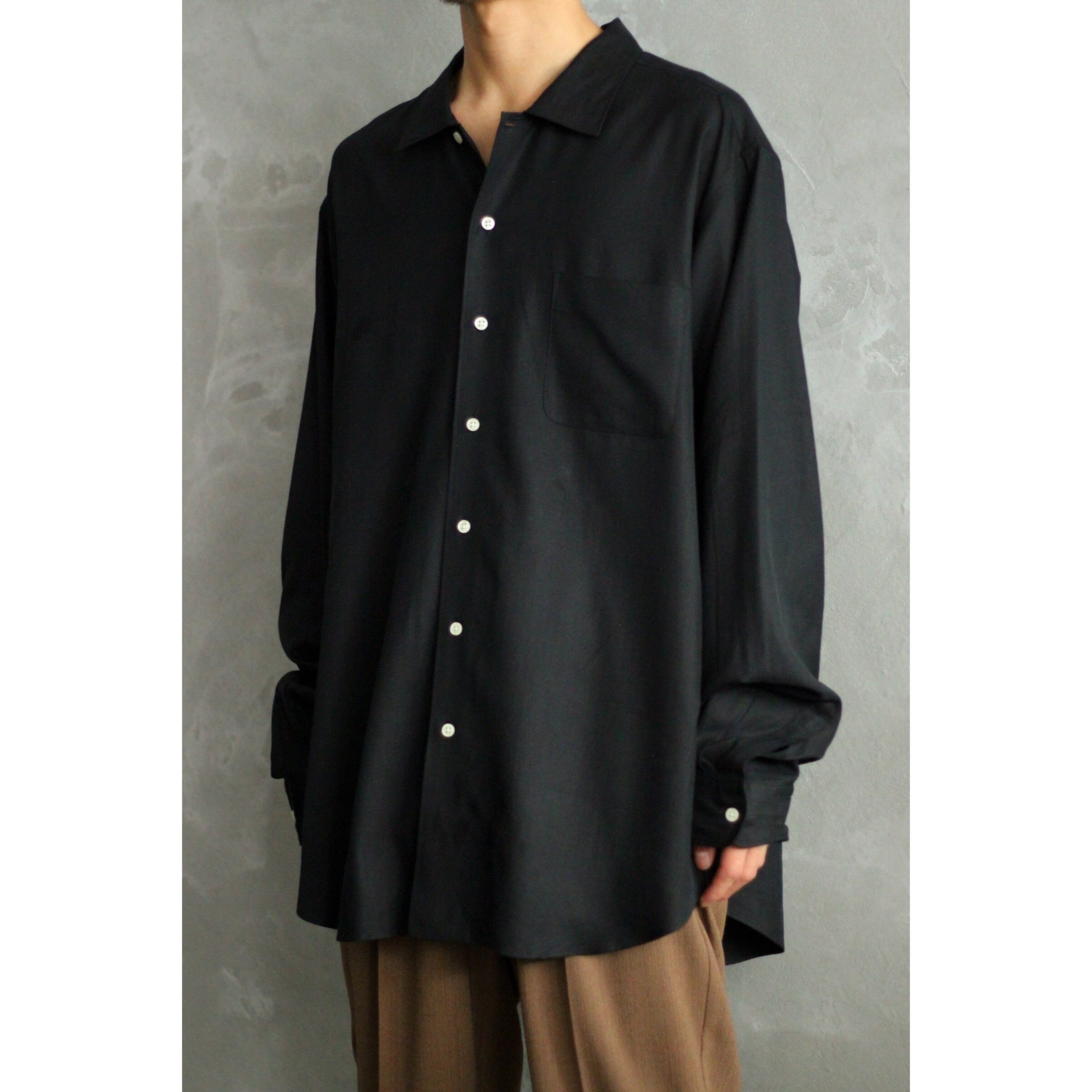 Polo by Ralph Lauren シルク×コットン×リネン ソリッドシャツ 【0072 