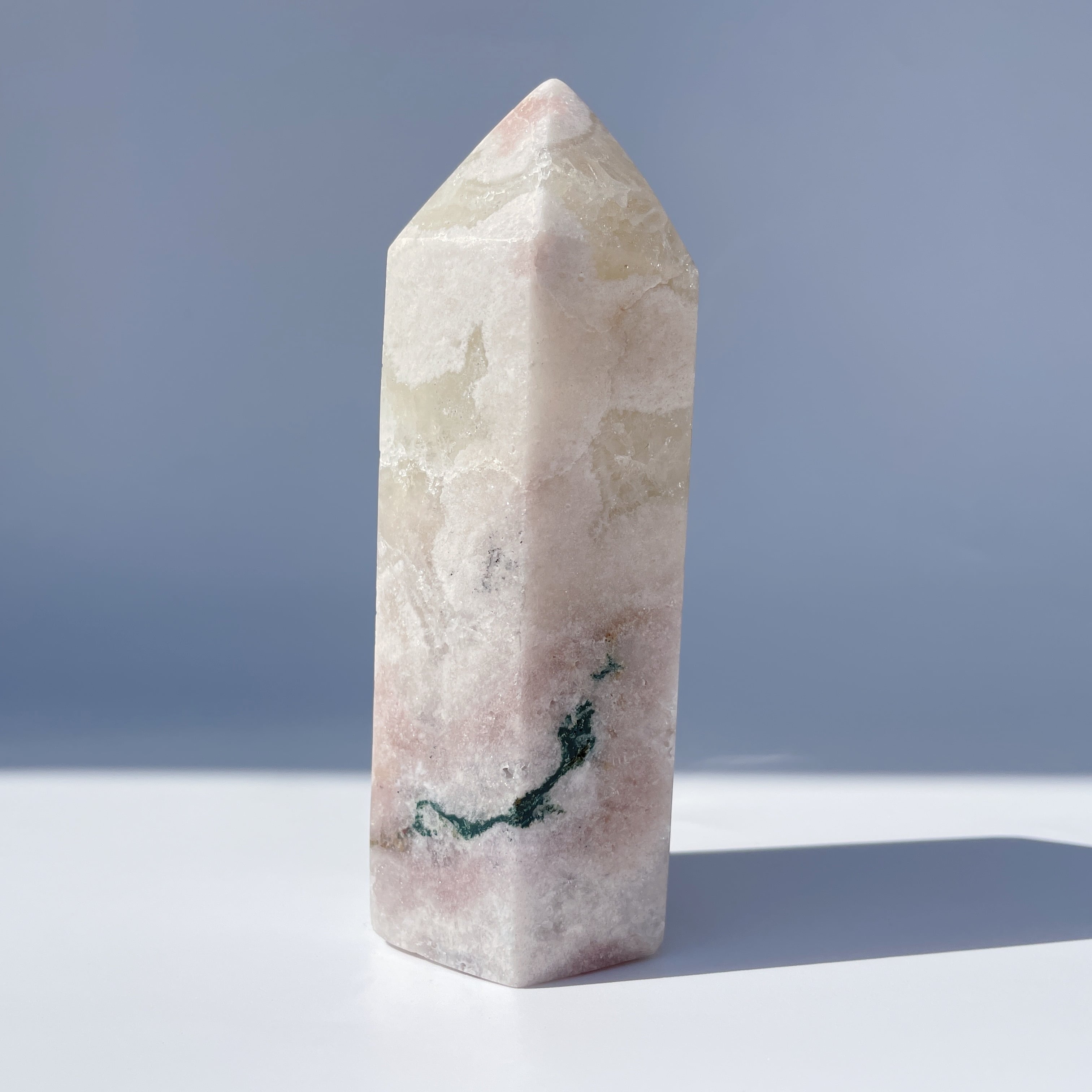 ピンクアメジスト×アゲート タワー23◇ Pink Amethyst Tower ◇天然石