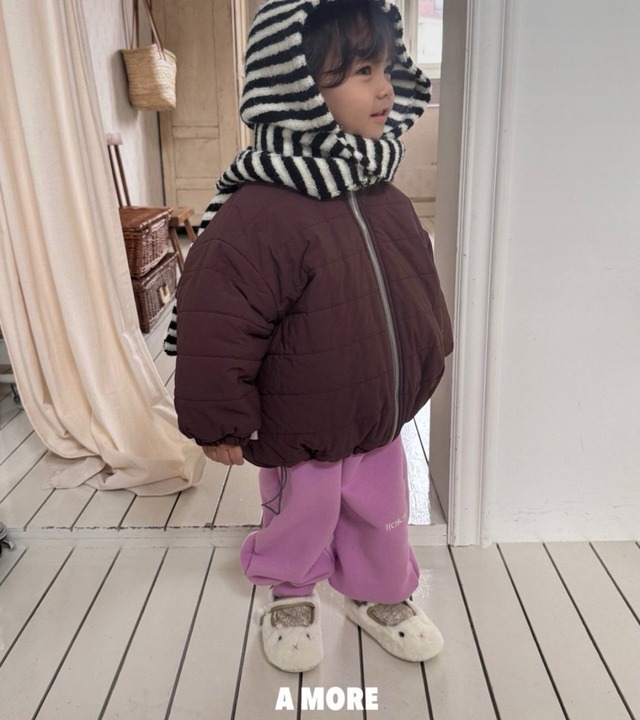 ポップコーンフードマフラー 【AMORE】