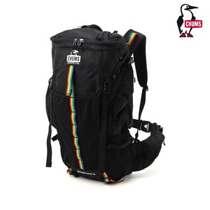 CHUMS チャムス Spring Dale 35 スプリングデール35 バックパック 35L リュック 登山 アウトドア キャンプ 旅行 レインカバー ハイドレーション対応 CH60-4096 BlackRainbow