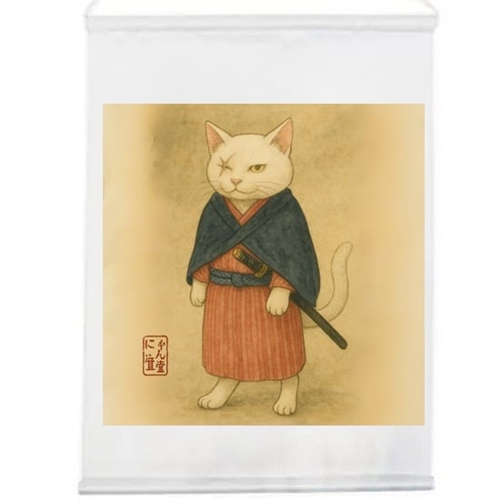 猫のシルエットタペストリー 73311a4f57e345434d4192331dc76e