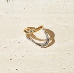 【23AW】Soierie ソワリー / Curve earcuff ring