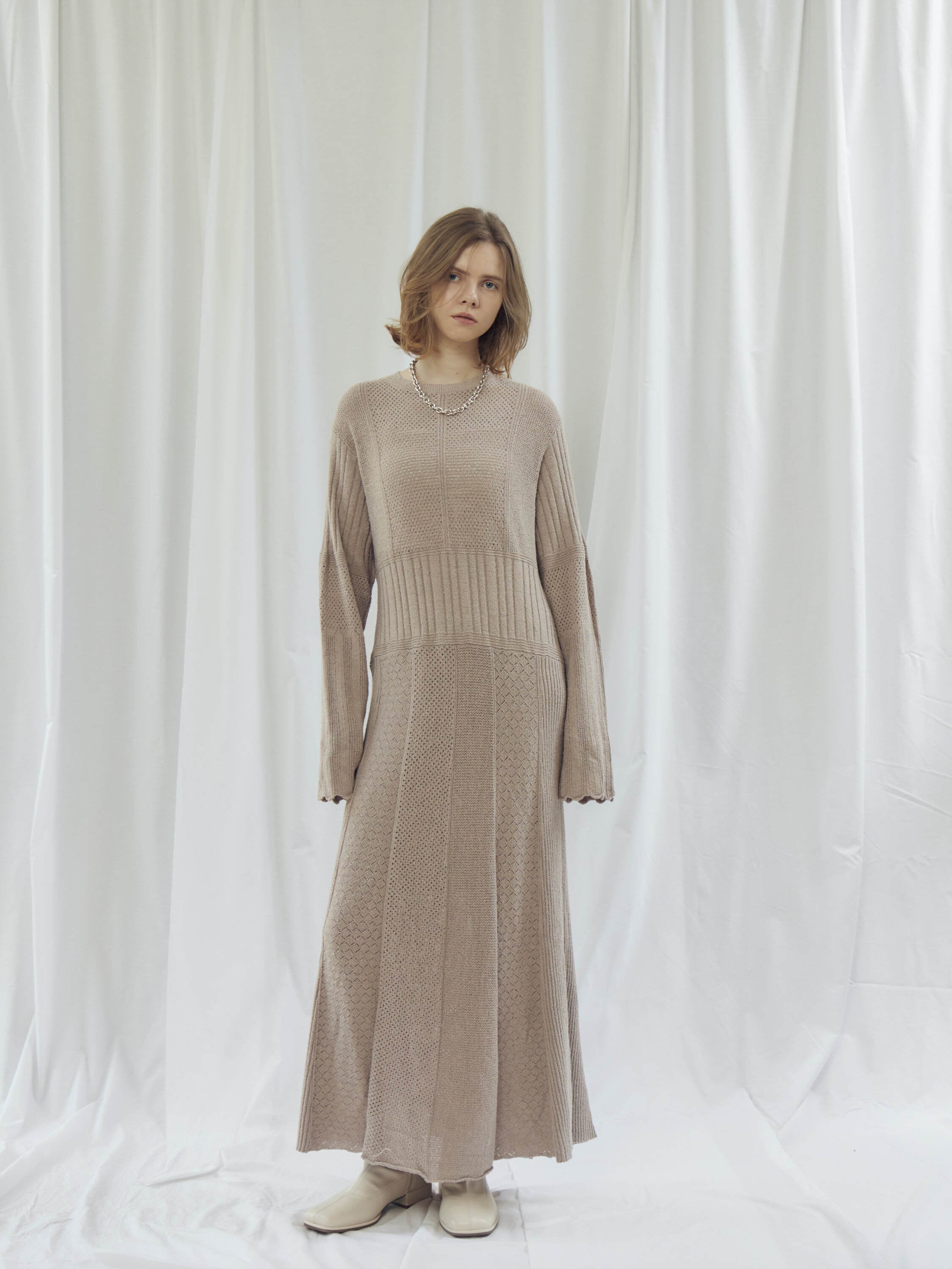 Knit dress 【CA2S-O309】