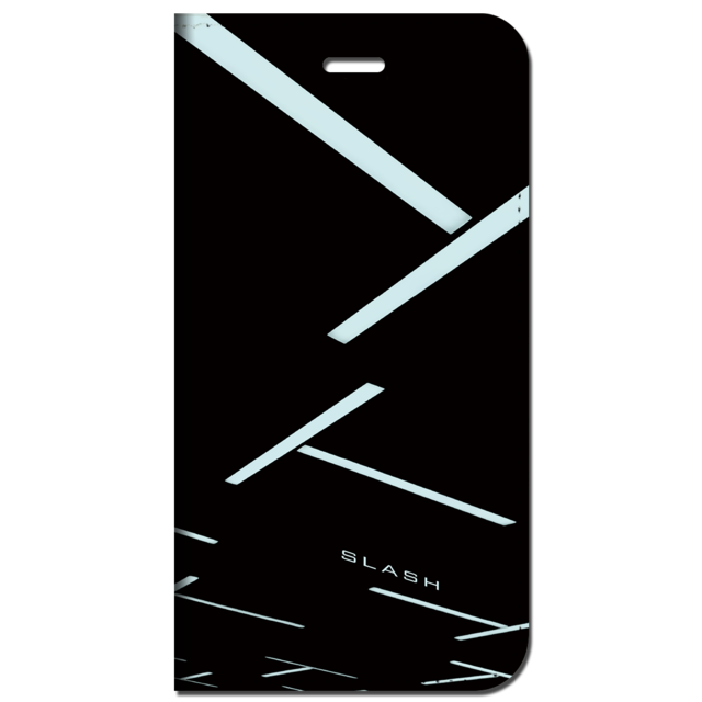 iPhone対応 スマホ 手帳型ケース アーキテクチャー スラッシュ アート 【iPhone17 / iPhone16 / iPhone16e / iPhoneSE 他 iPhone各機種対応】 st54