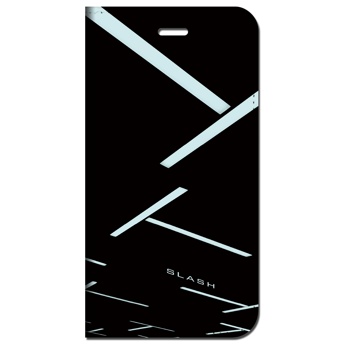 iPhone対応 スマホ 手帳型ケース アーキテクチャー スラッシュ アート 【iPhone17 / iPhone16 / iPhone16e / iPhoneSE 他 iPhone各機種対応】 st54