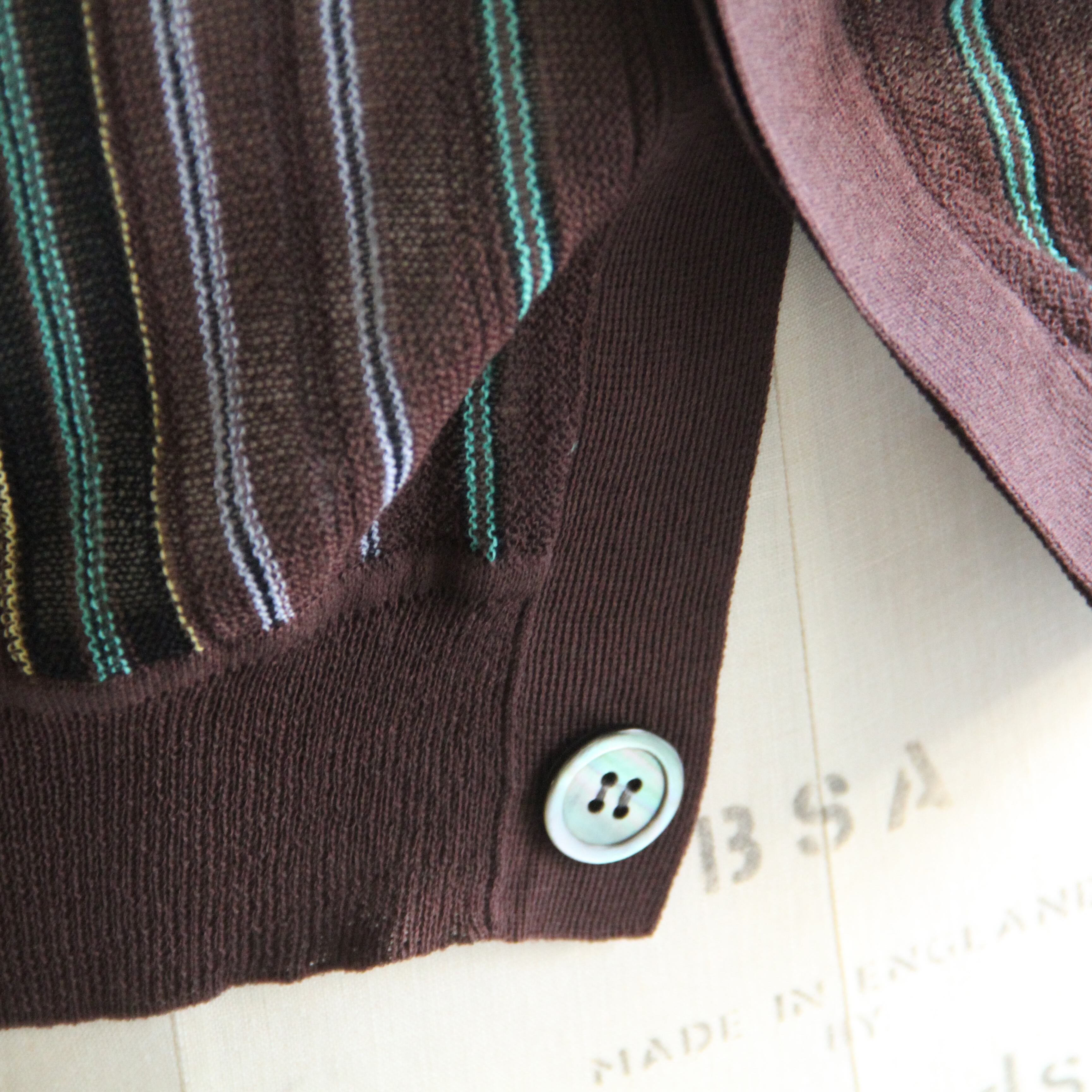JUN MIKAMI Stripe cardigan | Terminal