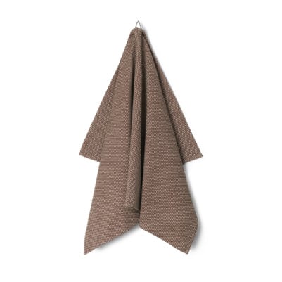 GEORG JENSEN DAMASK EGYPT キッチンタオル (マホガニーブラウン)