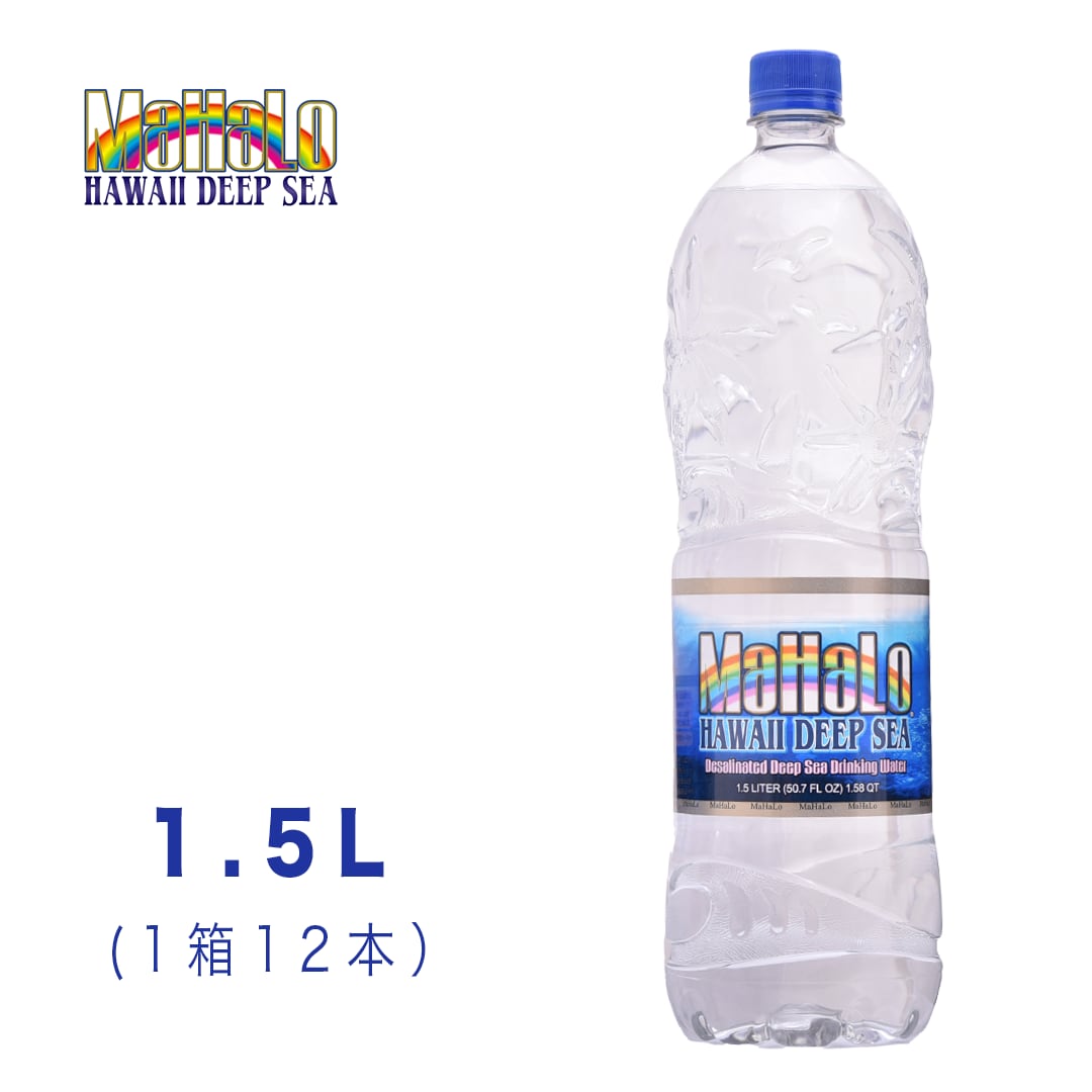 MAHALO　 海洋深層水　マハロウォーター　1500ml×12本