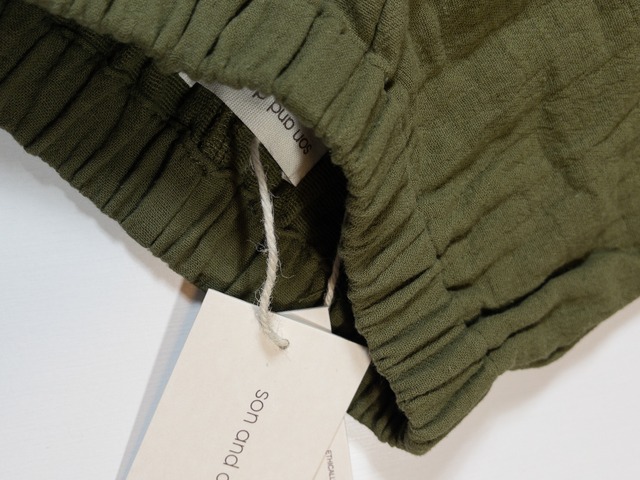 《即納》son and daughter / Tatum Pants