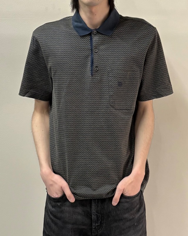 【GIVENCHY】all-over pattern polo shirt