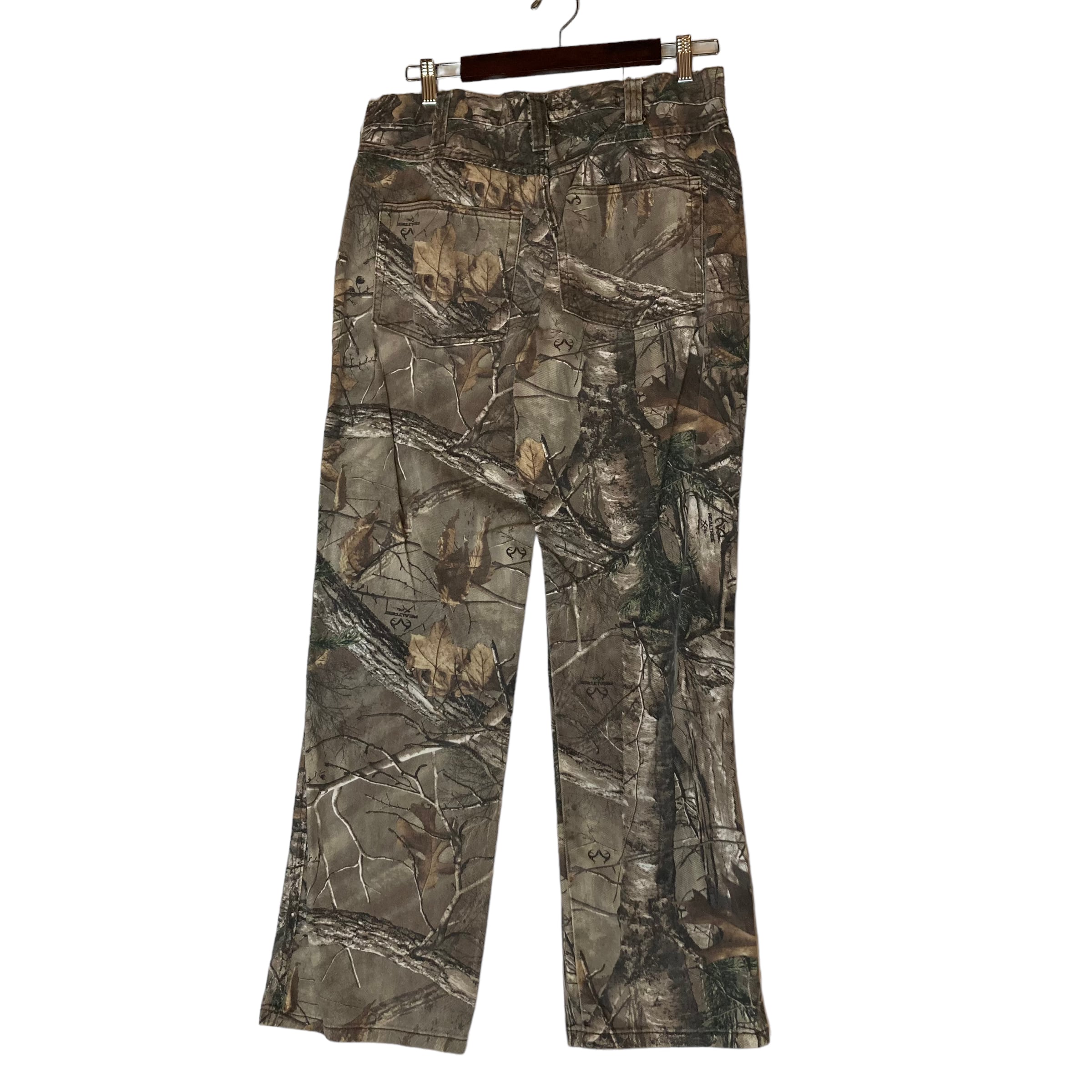 W34×L30#裾上げ済み】REALTREE リアルツリーパンツ コットン100 
