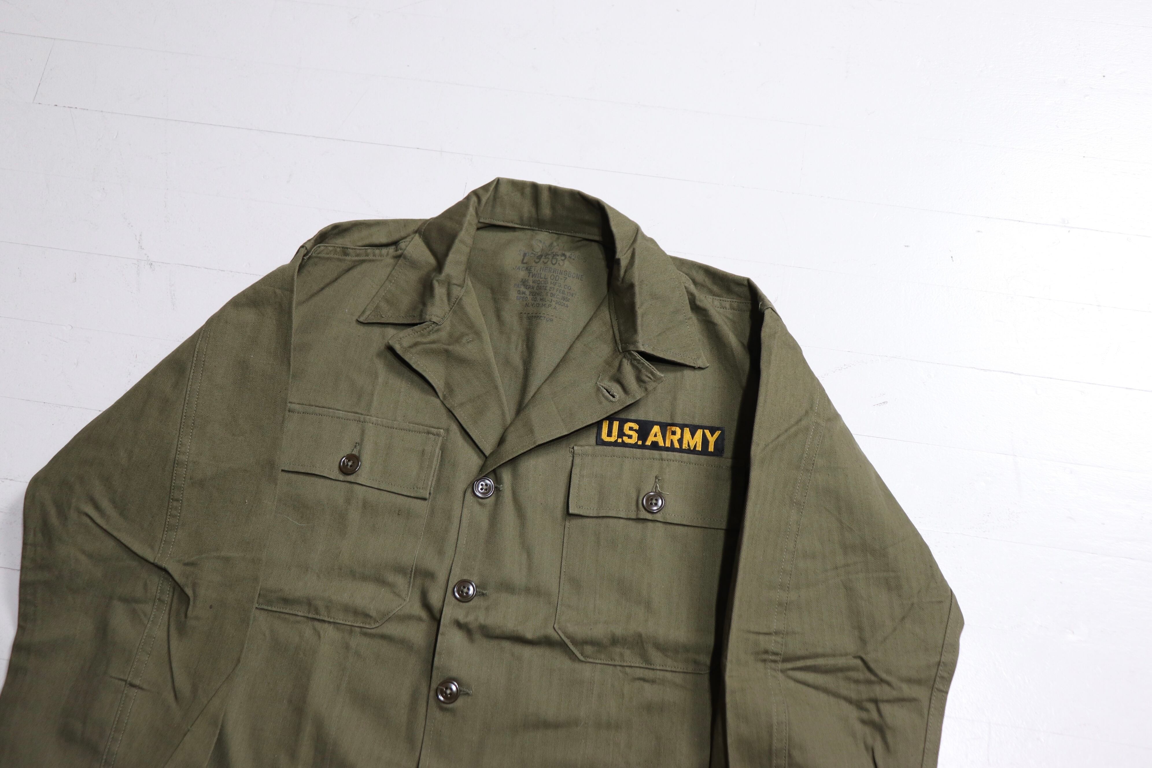 1950s U.S.ARMY Dead Stock “M-47” HBTジャケット S C774 | ROGER'S used clothing -  ロジャース - powered by BASE