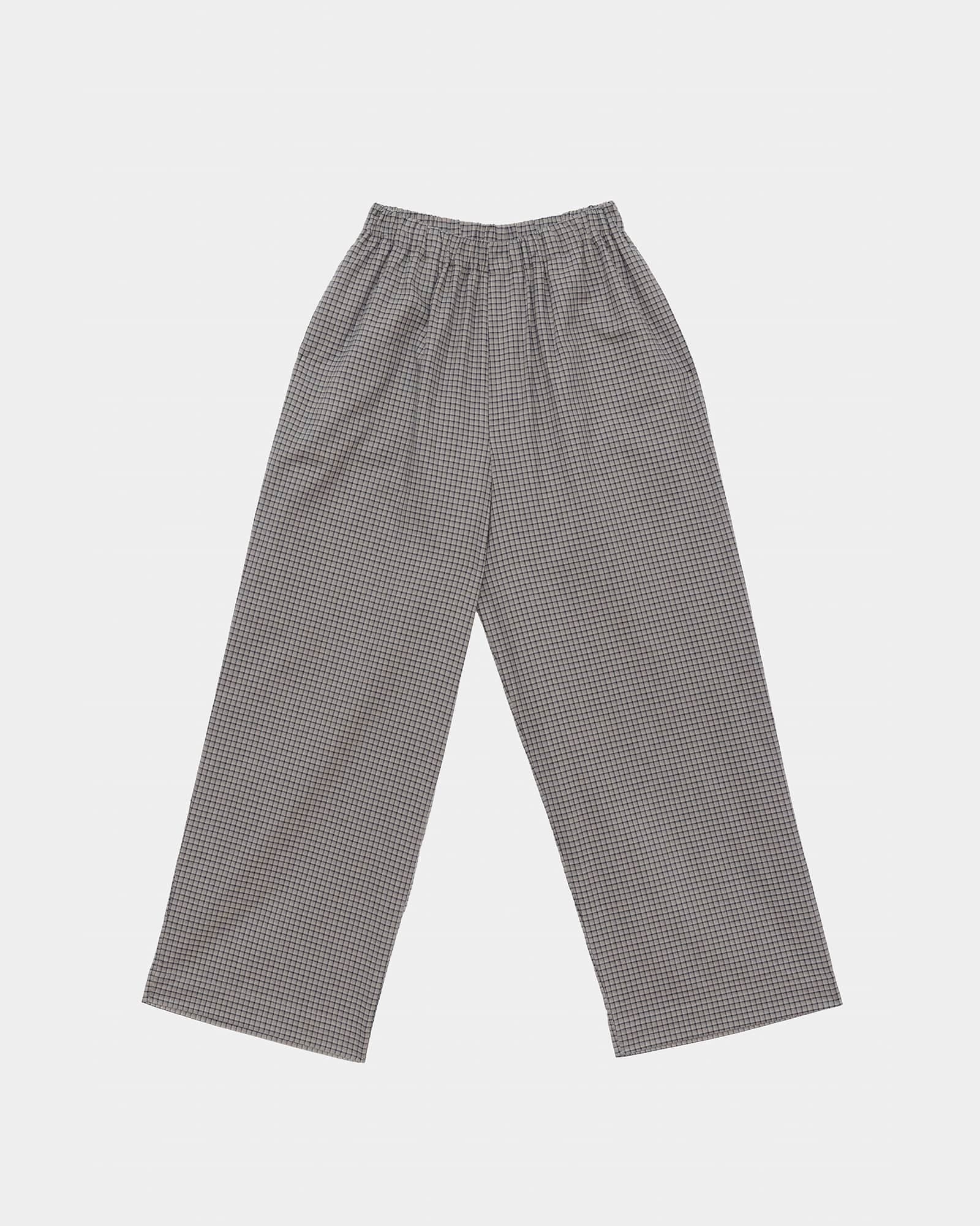 Baserange (ベースレンジ) CLAUDE PANTS (CONSUL CHECK) | H Nagano