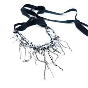 【2025 2nd】gunda<ガンダ>JUNK HEAVEN DROP CHOKER/A [ジャンクヘブンドロップチョーカー/A]