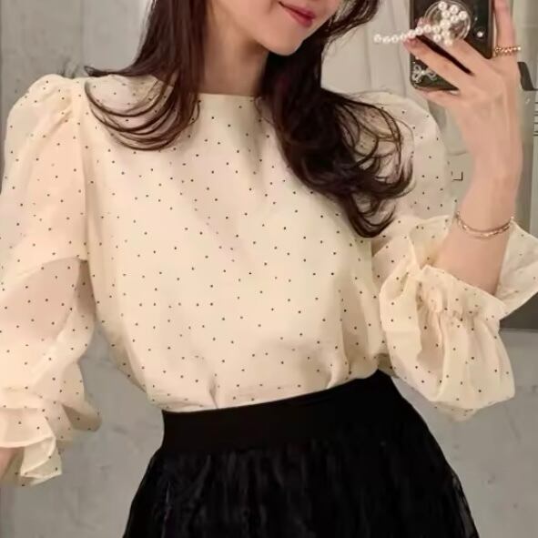 2wayリボンブラウス