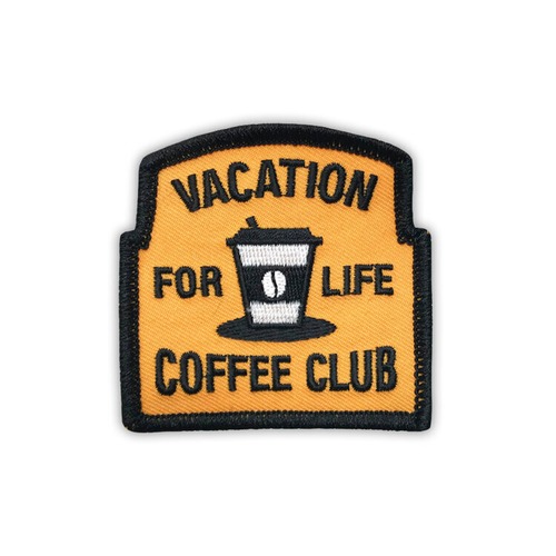 送料無料　生産終了品　在庫数のみ　VFL PATCHES  アイロンパッチ　アメリカンワッペン VFL COFFEE CLUB