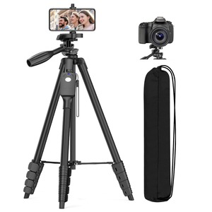 【在庫処分】XXZU 170cm 三脚 スマホ 三脚 カメラ 三脚 遠隔撮影リモコン 収納袋 付き 6段階伸縮 3WAY雲台 ウェブカメラマウント カメラ用アクセサリキット さんきゃく スタンド ビデオカメラ 一眼レフ スマートフォン 等に対応