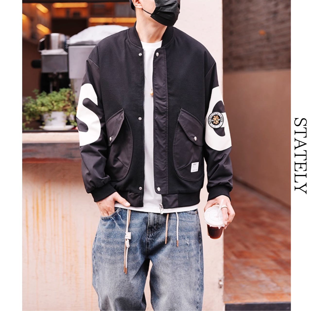 GIM Embroidery スタジアムジャケット_O61・画像8