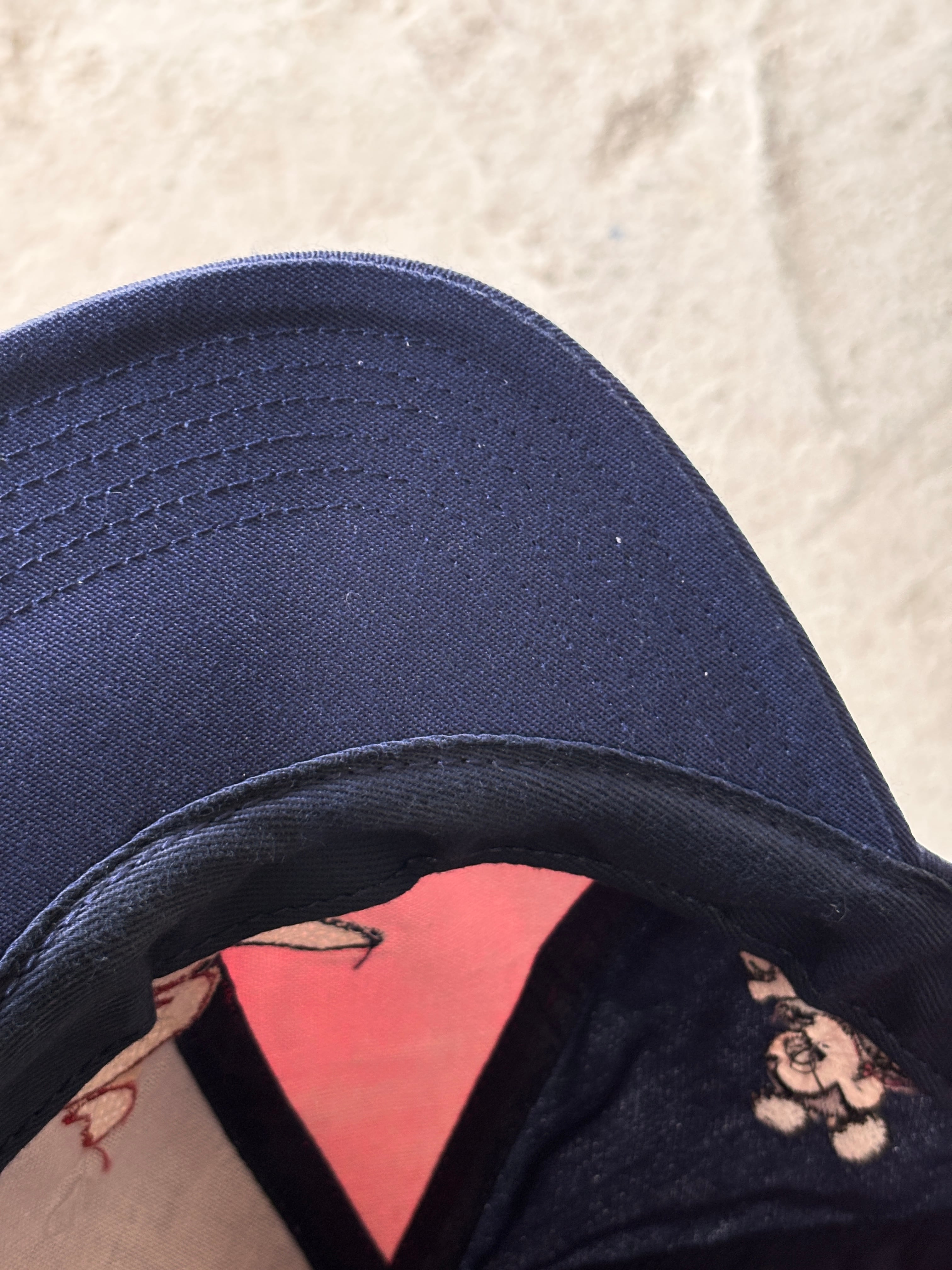 90s Disney/Mickey Mouse Snapback Cap/1996年/USA製/Free/ミッキ