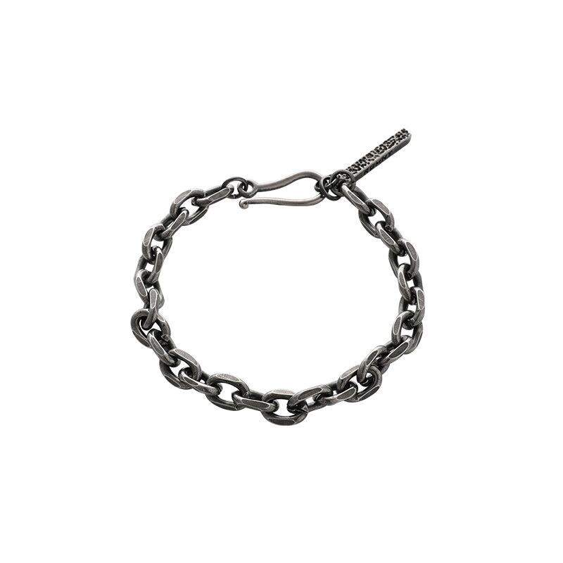 ヴィンテージ ブレスレット 1/20 12KG ステンレス マンテルチェーンブレスレット [b191