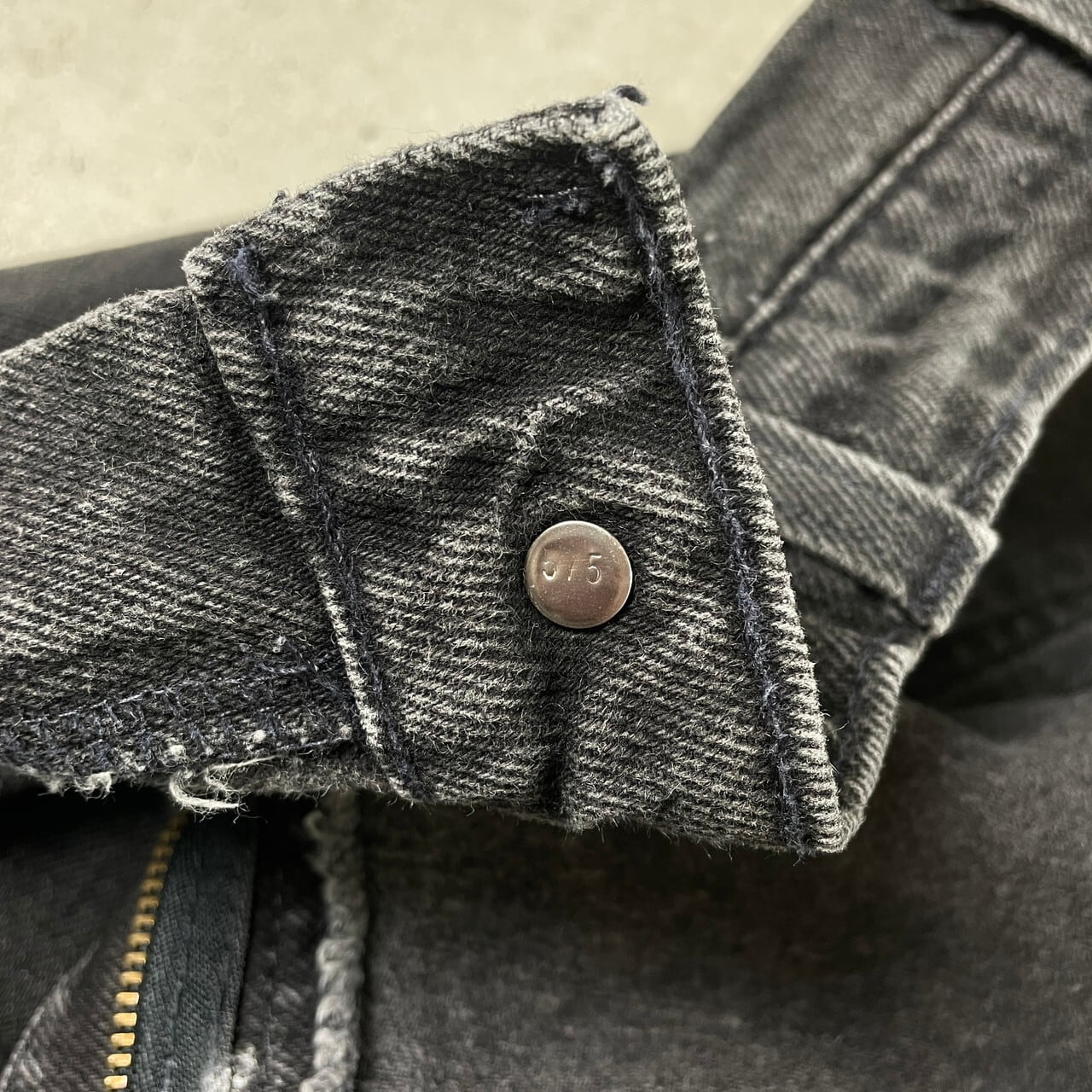 90年代 USA製 Levi's リーバイス 550 白タブ ブラックデニムパンツ