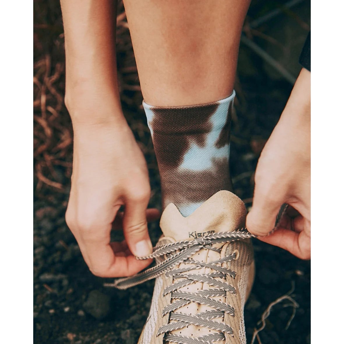 charbon / MARBLE SOCKS(BRW×TRQ) | 道がまっすぐ