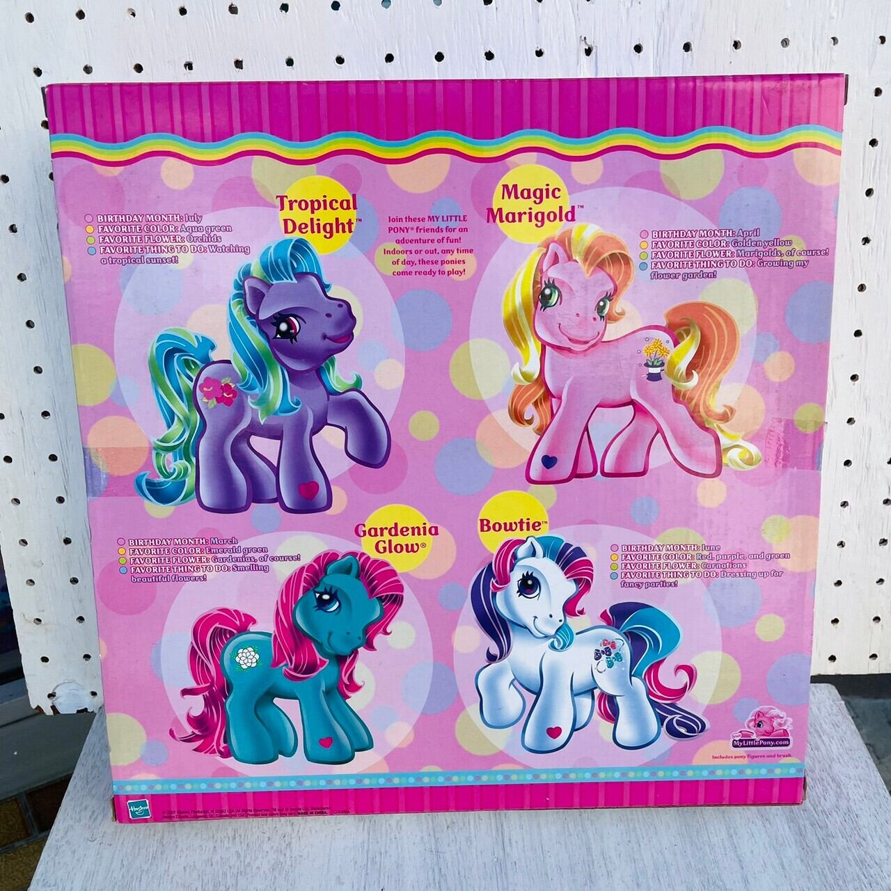 00s マイリトルポニー25周年バースデー豪華版 4匹セットボックス /My Little Pony25thBirthday collection |  THE PUPPEZ☆e-shop　/ ザ　パペッツ松本-WEBショップ powered by BASE