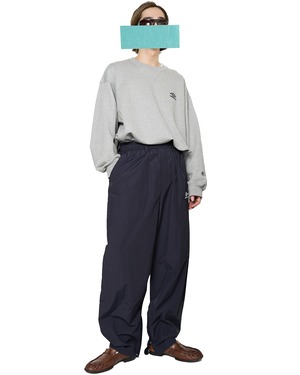 ssstein × UMBRO "CO/NY POPLIN TRACK TROUSERS 〔DARK NAVY〕"