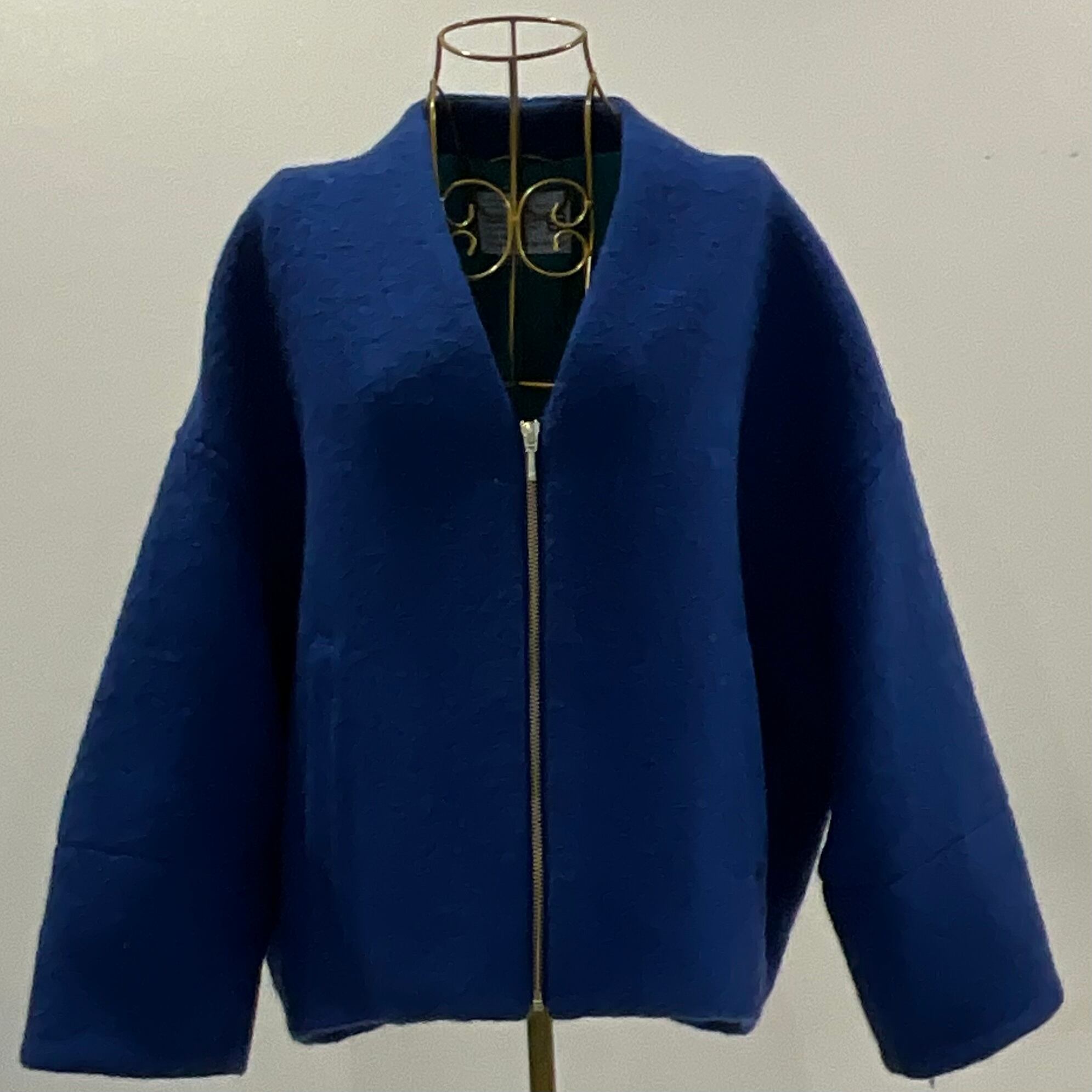 LEk cudレカット スライバーウールショートコート【446418】 | vialuna 