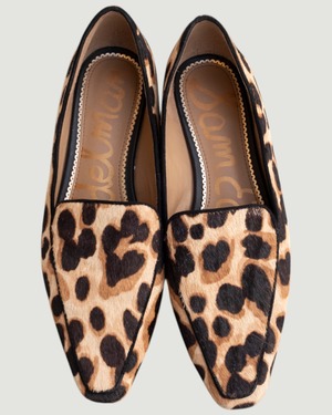 【古着】　”Sam Edelman” レオパード柄フラットシューズ