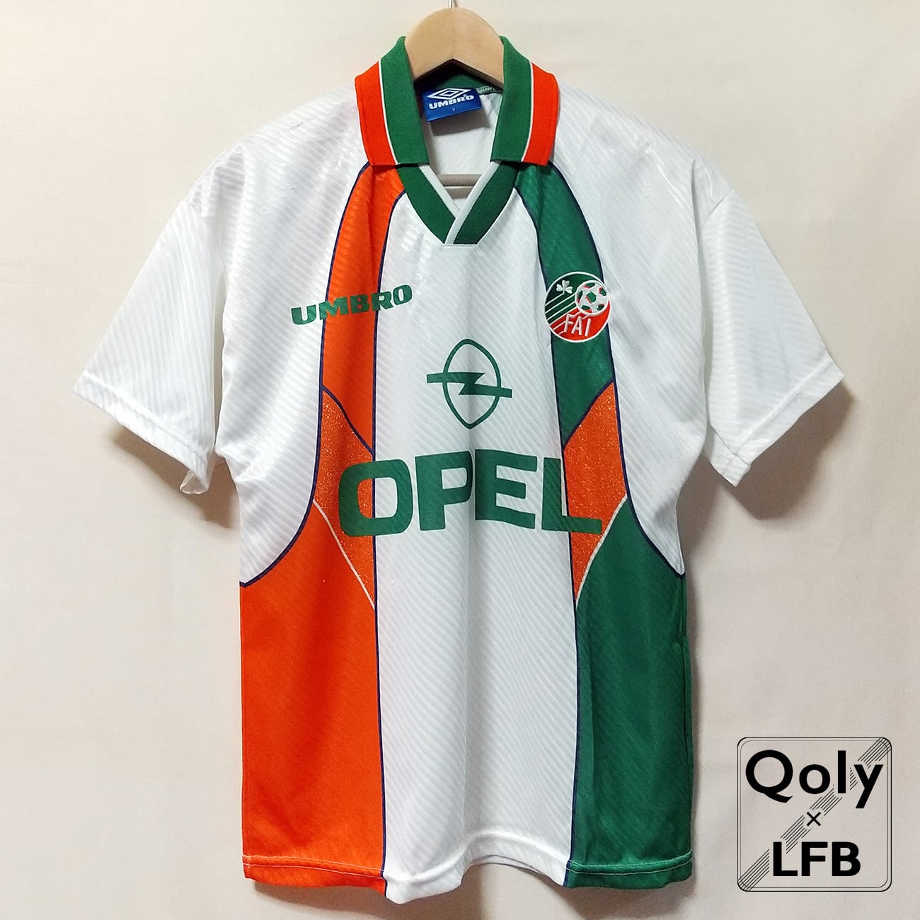 アイルランド代表 94-96年 ユニフォーム ヴィンテージ アンブロ アウェイ-