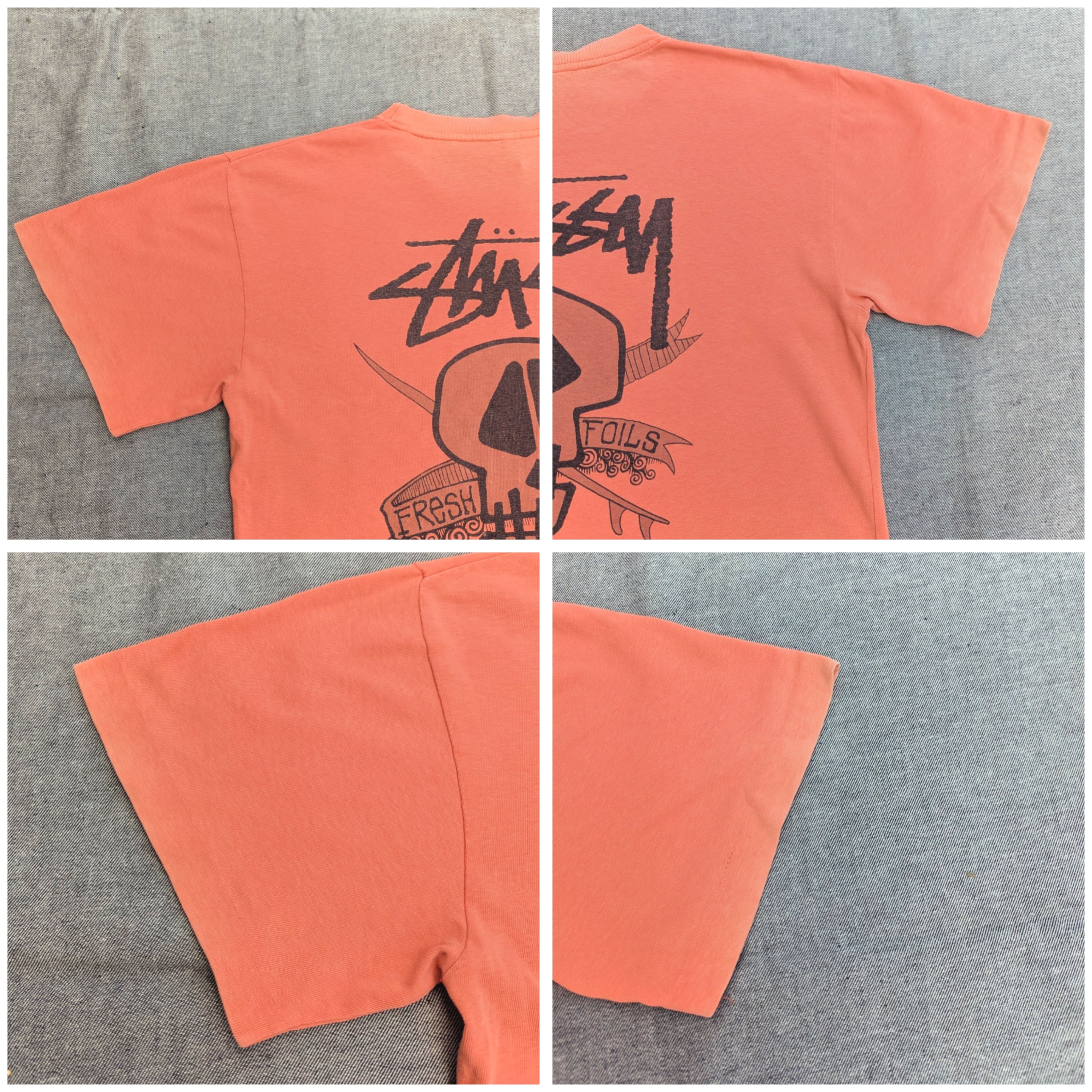 スーパーサンフェード! old stussy surf skull tee 小岩店 | What'z up