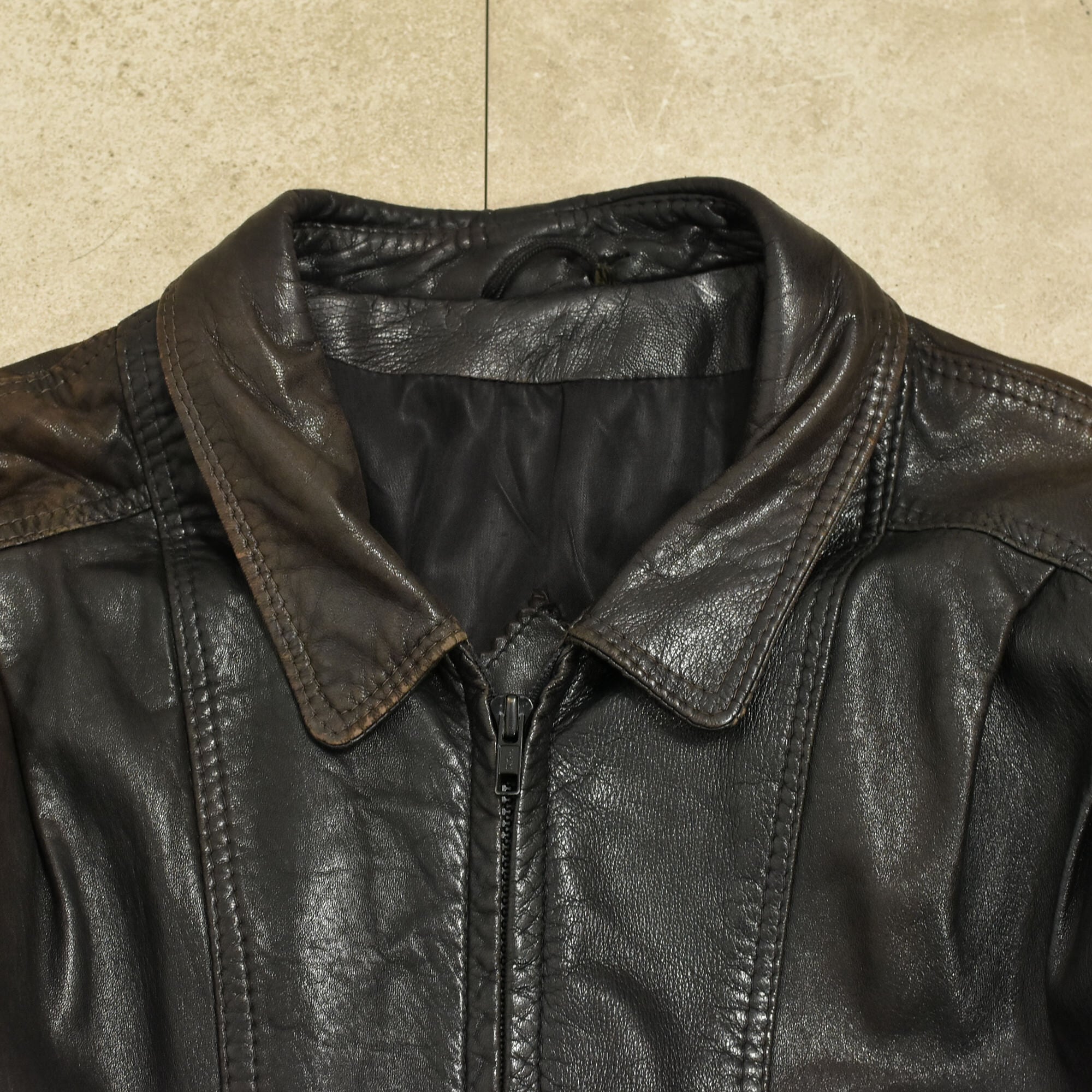 70s～ ChampsElysee MONTREAL leather jkt | 古着屋 grin days memory